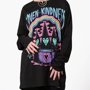 COVEN OF KINDNESS LONG SLEEVE TOP